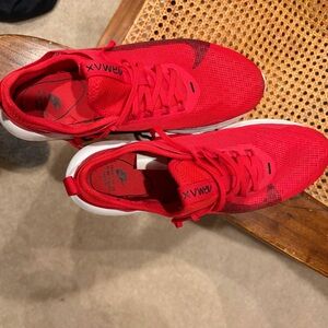 Nike Red Athletic Shoes